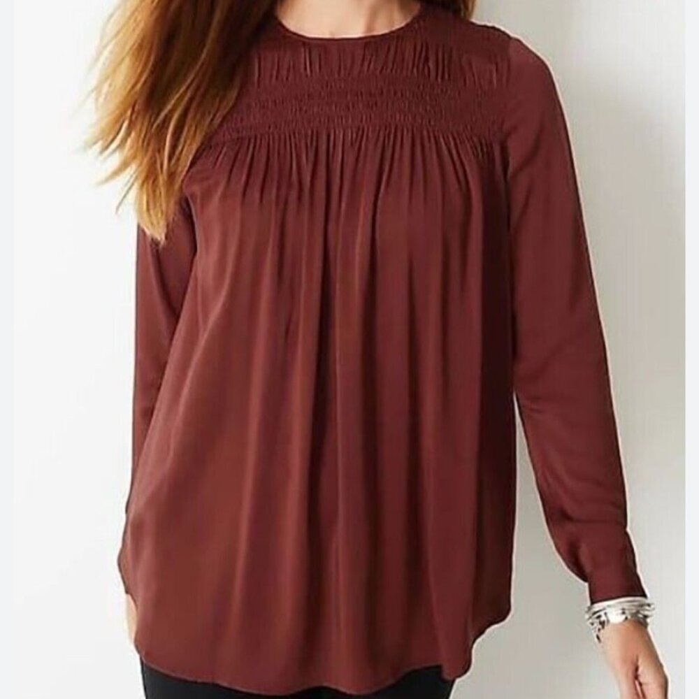 J. Jill Women's Brown Blouse